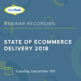 State of eCommerce Delivery Consumer Research Report webinar