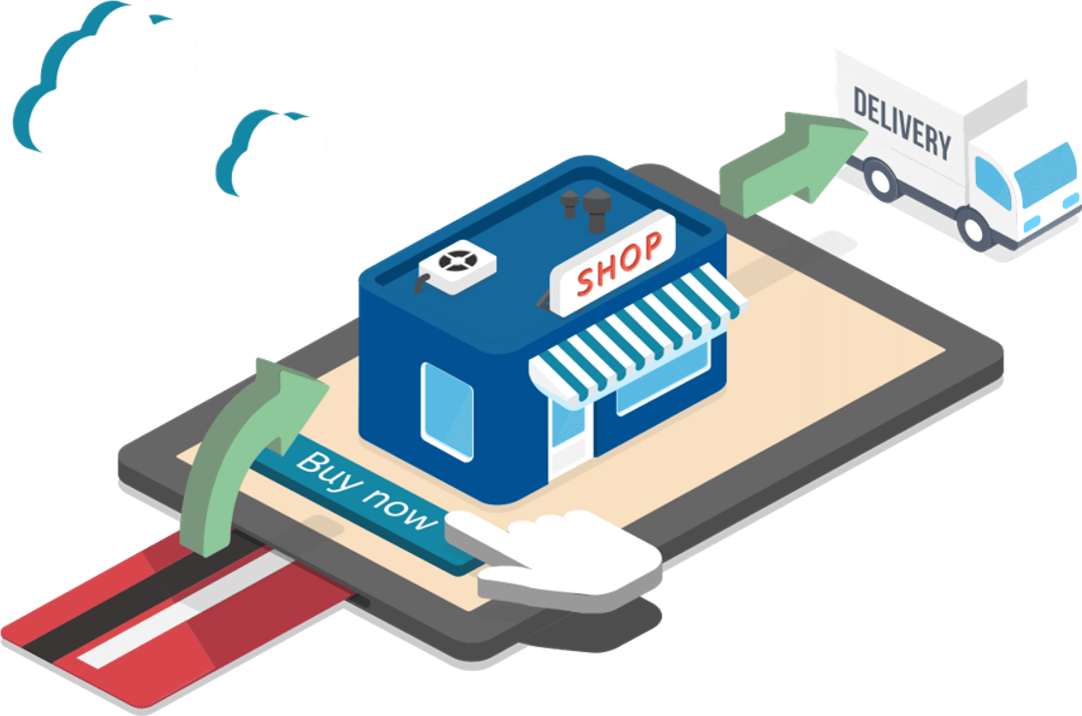 Solutions Ship from Store Graphic