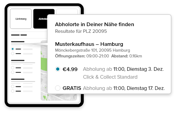 Filialen vor Ort nutzen Filialen vor Ort nutzen