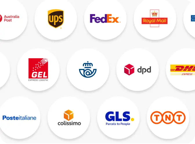 shipping integration logos