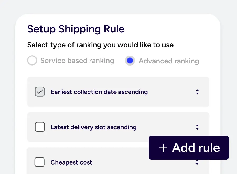 Delivery options and expectations