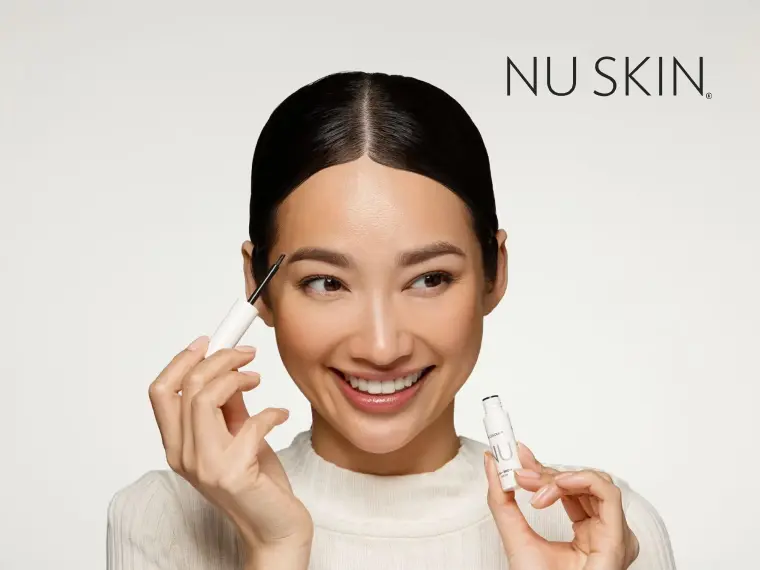 Nu Skin photo and logo
